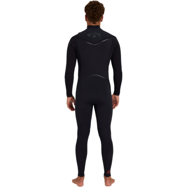 2026 Billabong Mens Absolute Ultra 3/2mm Chest Zip Wetsuit ABYW100280 - Black